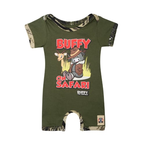 Sniper Infants Baby Grow - Buffy on Safari