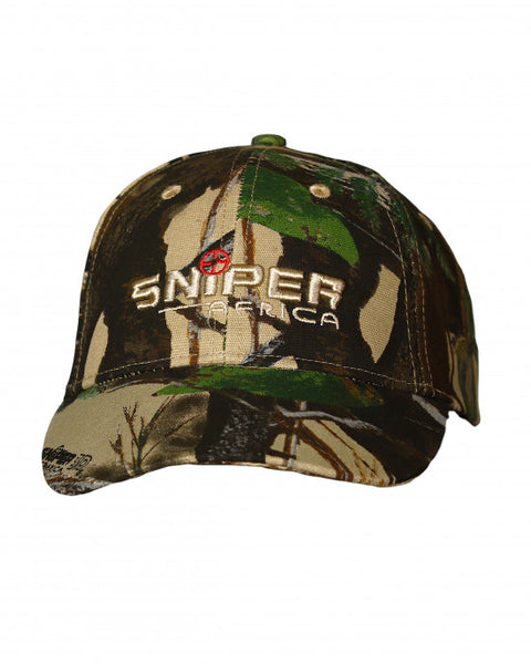 Sniper Africa 3D Camo Embroided Peak Cap