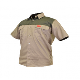 Sniper Mens Adventure Colour Block Short Sleeve Shirt