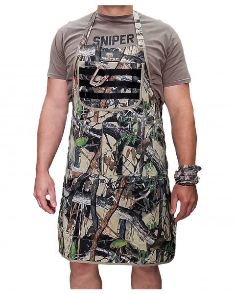 Mens Apron - 3D Camo