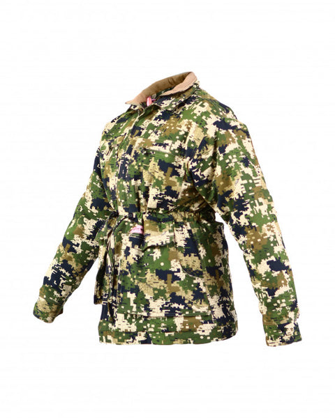 Dames Sniper Africa Pixelate Padded Parka Baadjie