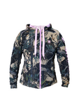 Sniper Dames Reactor 3D Camo Fleece Hoody met pienk druk