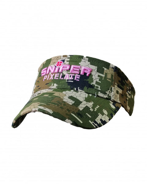 Sniper Africa Dames Pixelate Camo Vizor