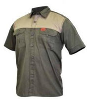 Sniper Mens Adventure Colour Block Short Sleeve Shirt